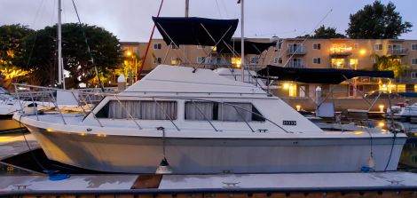 Used Boats For Sale in California by owner | 1974 32 foot Luhrs Sedan Fisher